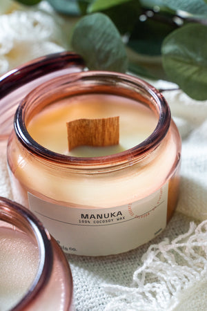 Manuka Cocosoy Scented Candle | Breathe Essentials Co