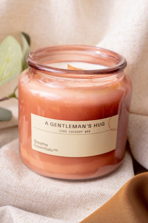 Scented Candles for Men - A Gentleman's Hug 500ML